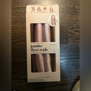 Kitsch Satin-Wrapped Flexi Rods - Brown and Pink